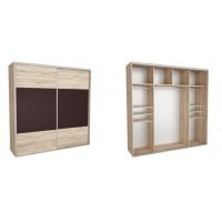 DRESSING NADIR 240 8A FRONT DAB SONOMA / MARON INCHIS