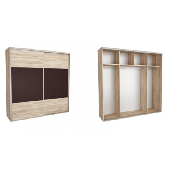 DRESSING NADIR 250 1A FRONT DAB SONOMA / MARON INCHIS