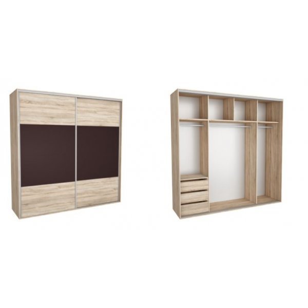 DRESSING NADIR 260 3A FRONT DAB SONOMA / MARON INCHIS