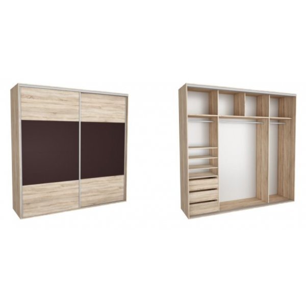 DRESSING NADIR 260 4A FRONT DAB SONOMA / MARON INCHIS