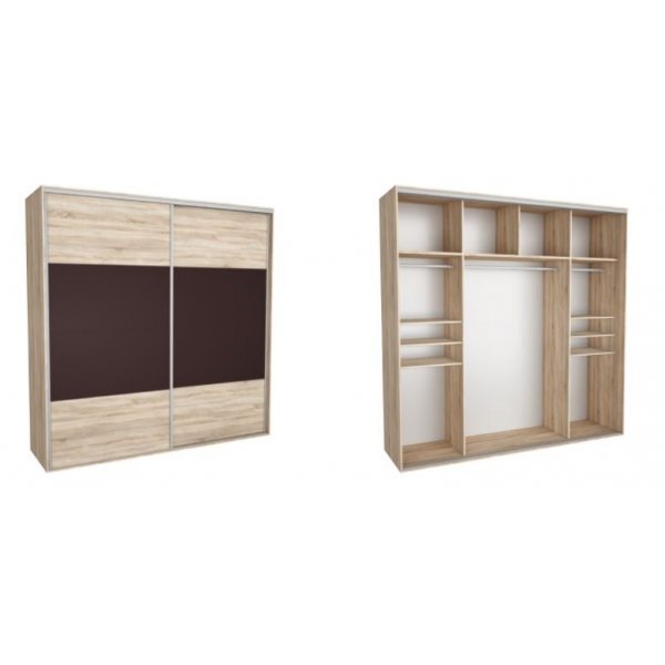 DRESSING NADIR 260 8A FRONT DAB SONOMA / MARON INCHIS