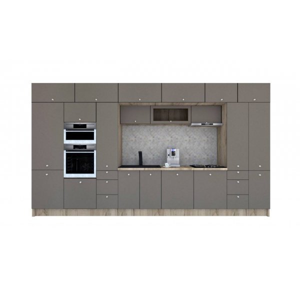 Bucatarie ZONE A 440 FRONT MDF K002 / decor 265