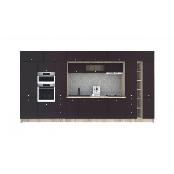 Bucatarie ZONE A 460 FRONT MDF K002 / decor 244