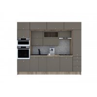 Bucatarie ZONE B 300 FRONT MDF K002 / decor 265