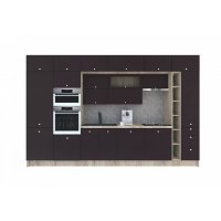 Bucatarie ZONE B 380 FRONT MDF K002 / decor 244