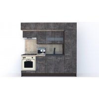 Bucatarie BIGMAR 230 A Wenge / Decor 4299