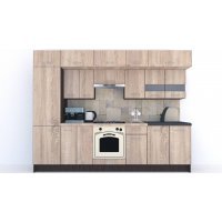 Bucatarie BIGMAR 290 4A2 Wenge / Decor 3025