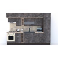 Bucatarie BIGMAR 310 A Wenge / Decor 4299