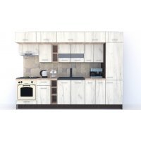 Bucatarie BIGMAR 310 A Wenge / Decor K001