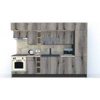 Bucatarie BIGMAR 310 A Wenge / Decor K366