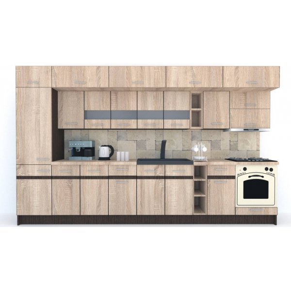 Bucatarie BIGMAR 370 B Stejar Sonoma