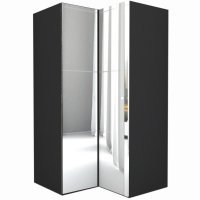 Dulap de Colt LEX Model B 120-117-218 GRI/OGLINDA