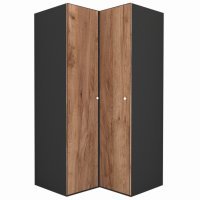 Dulap de Colt LEX Model B 120-117-240 GRI/DECOR K004