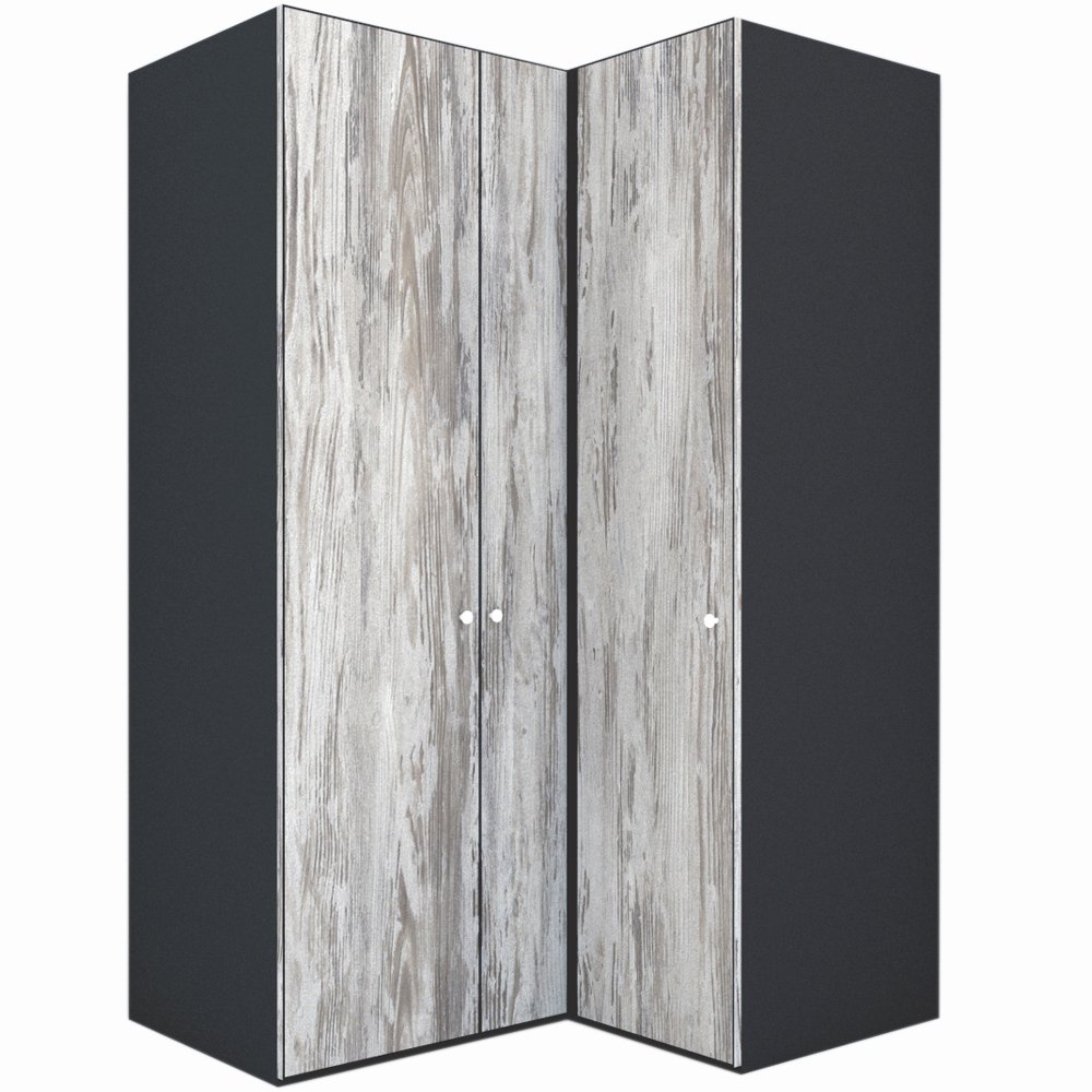 Dulap de Colt LEX Model B 145-117-218 GRI/DECOR K084