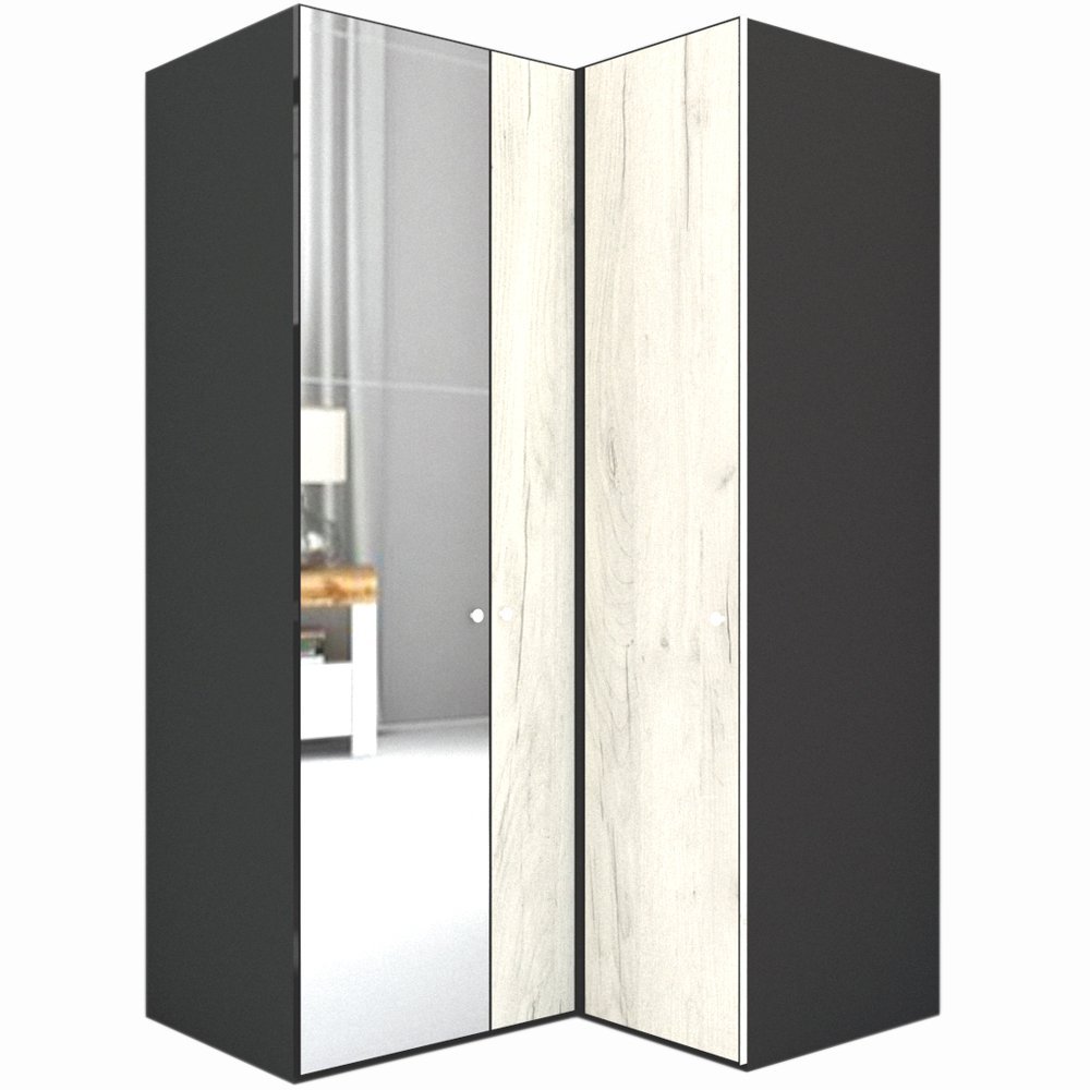 Dulap de Colt LEX Model B 145-117-218 GRI/DECOR K001/OGLINDA