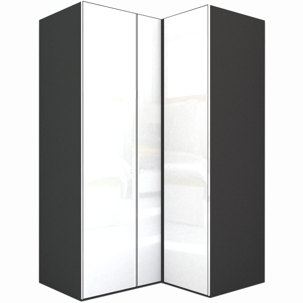 Dulap de Colt LEX Model B 145-117-240 GRI/GRI LUCIOS