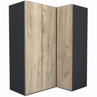 Dulap de Colt LEX Model B 170-117-218 GRI/DECOR K002