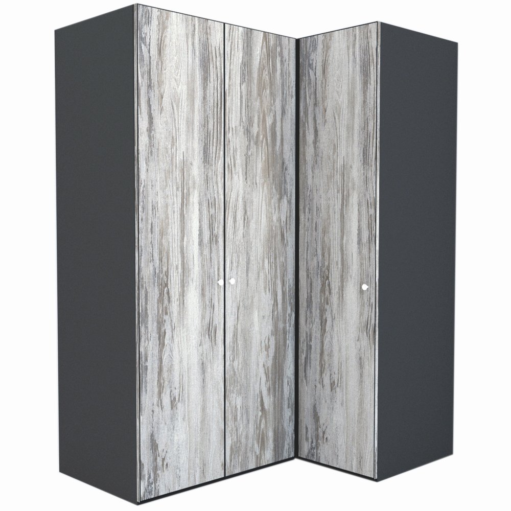 Dulap de Colt LEX Model B 170-117-218 GRI/DECOR K084