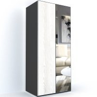DULAP LEX 100-240-66 A GRI/DECOR K010/OGLINDA