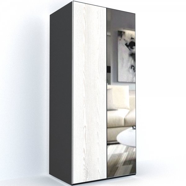 DULAP LEX 100-240-66 A GRI/DECOR K010/OGLINDA
