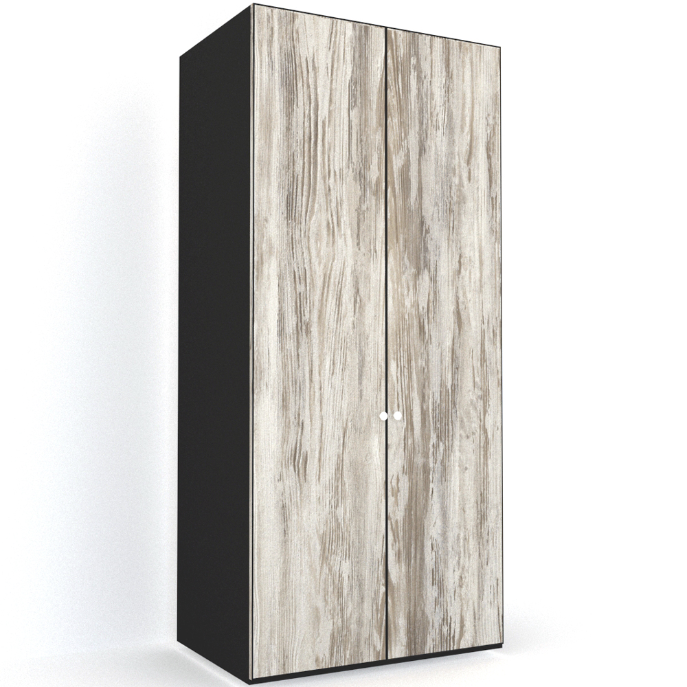 DULAP LEX 100-240-66 B GRI/DECOR K084