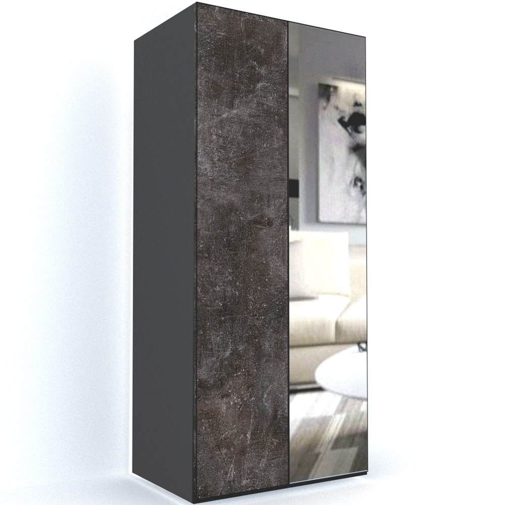 DULAP LEX 100-240-66 C GRI/DECOR 4299/OGLINDA