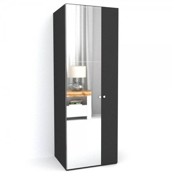 DULAP LEX 75-240-66 B GRI/DECOR 0164/OGLINDA