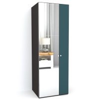 DULAP LEX 75-240-66 B GRI/DECOR 0244/OGLINDA