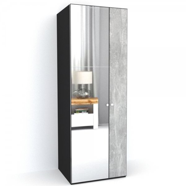 DULAP LEX 75-240-66 C GRI/DECOR 4298/OGLINDA