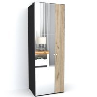 DULAP LEX 75-240-66 C GRI/DECOR K002/OGLINDA