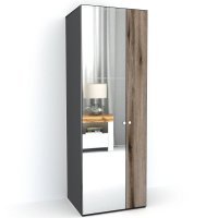 DULAP LEX 75-240-66 C GRI/DECOR K366/OGLINDA