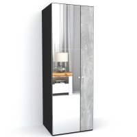 DULAP LEX 75-240-66 D GRI/DECOR 4298/OGLINDA