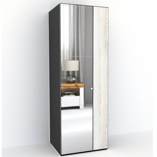 DULAP LEX 75-240-66 D GRI/DECOR K010/OGLINDA