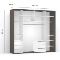 DRESSING LEX 261-240-66 D GRI/DWO/DMON DRESSING LEX 261-240-66 D GRI/DWO/DMON