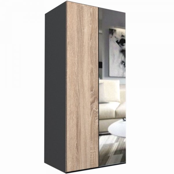 DULAP LEX 100-218-66 A GRI/DECOR 3025/OGLINDA