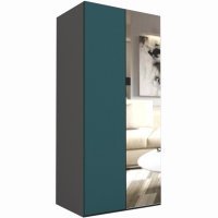 DULAP LEX 100-218-66 C GRI/DECOR 0244/OGLINDA