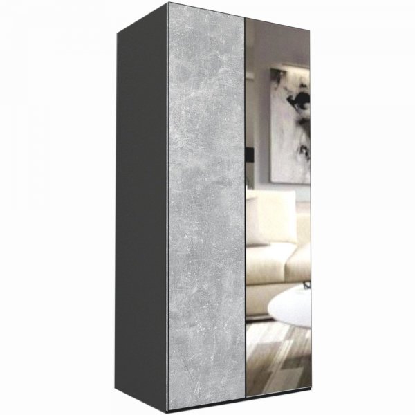 DULAP LEX 100-218-66 C GRI/DECOR 4298/OGLINDA