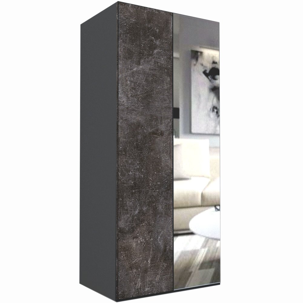 DULAP LEX 100-218-66 C GRI/DECOR 4299/OGLINDA