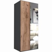 DULAP LEX 100-218-66 C GRI/DECOR K004/OGLINDA
