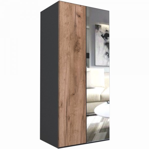 DULAP LEX 100-218-66 C GRI/DECOR K004/OGLINDA