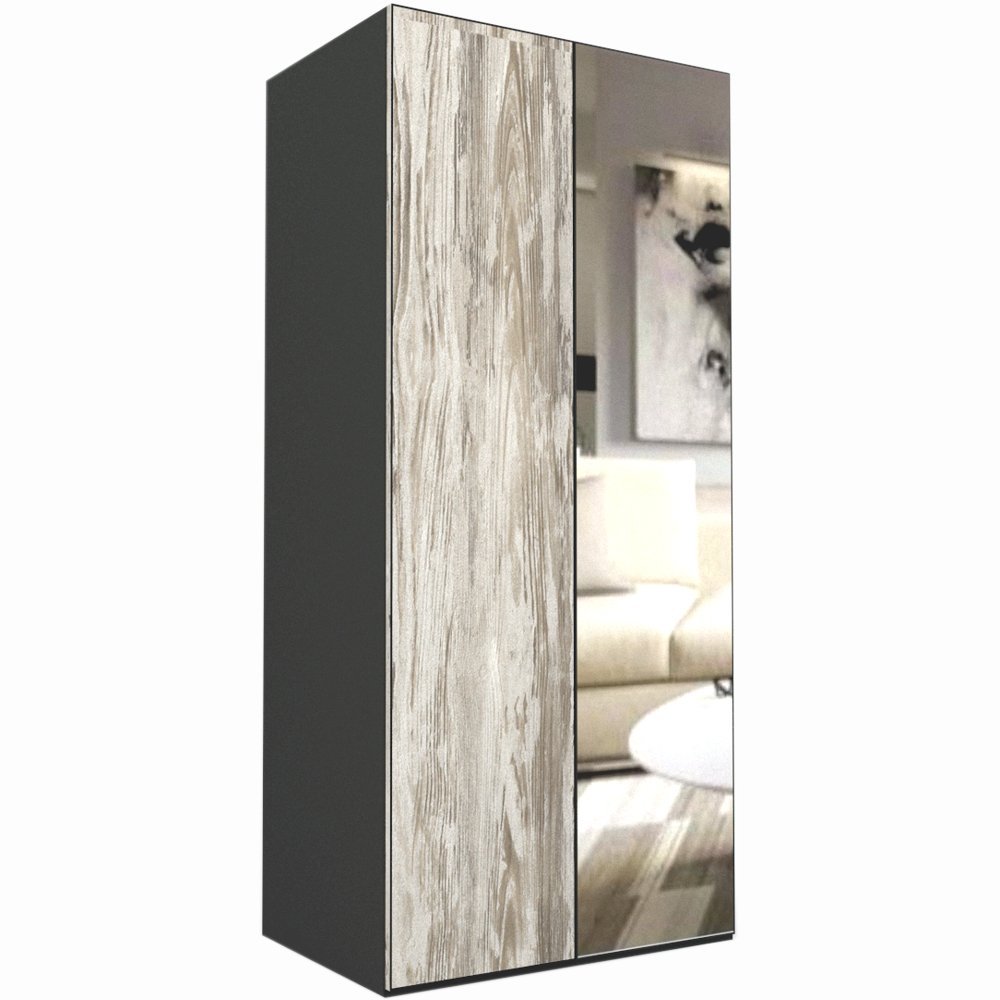 DULAP LEX 100-218-66 C GRI/DECOR K084/OGLINDA