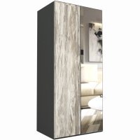 DULAP LEX 100-218-66 C GRI/DECOR K084/OGLINDA