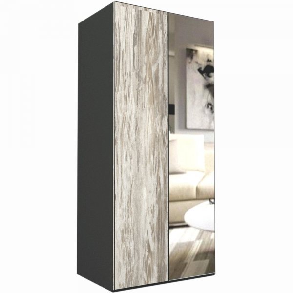 DULAP LEX 100-218-66 C GRI/DECOR K084/OGLINDA