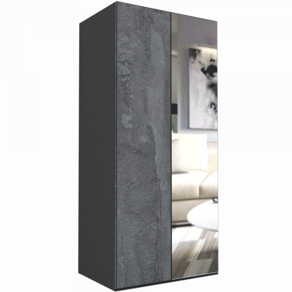 DULAP LEX 100-218-66 C GRI/DECOR K352/OGLINDA