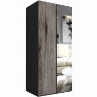 DULAP LEX 100-218-66 D GRI/DECOR K366/OGLINDA