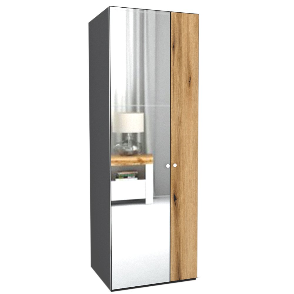 DULAP LEX 75-218-66 A GRI/DECOR K365/OGLINDA