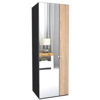 DULAP LEX 75-218-66 B GRI/DECOR 3025/OGLINDA