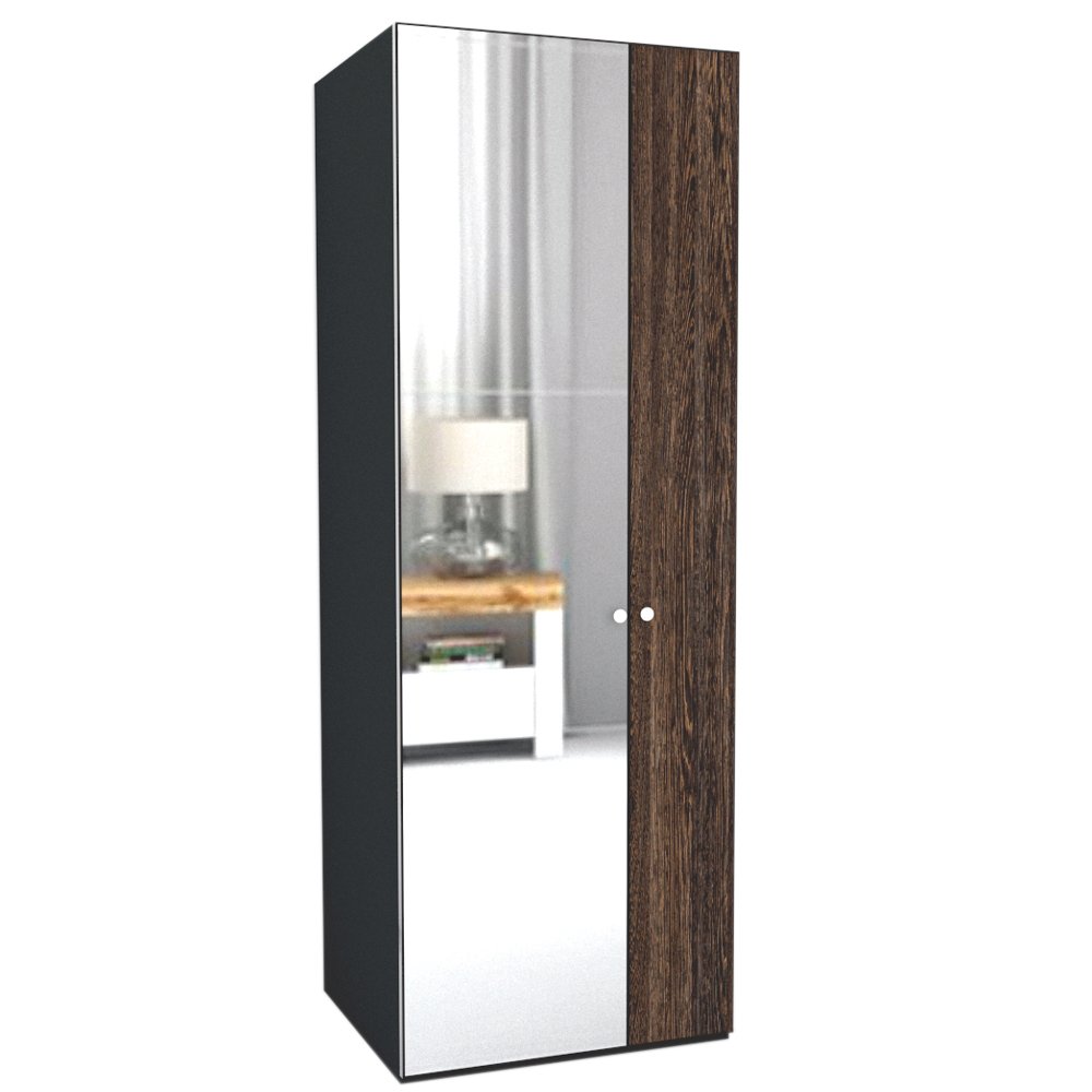 DULAP LEX 75-218-66 B GRI/DECOR 7648/OGLINDA