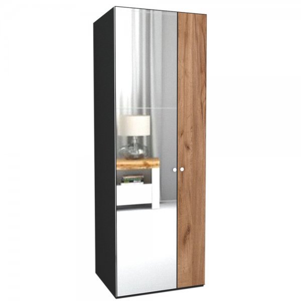 DULAP LEX 75-218-66 B GRI/DECOR K004/OGLINDA