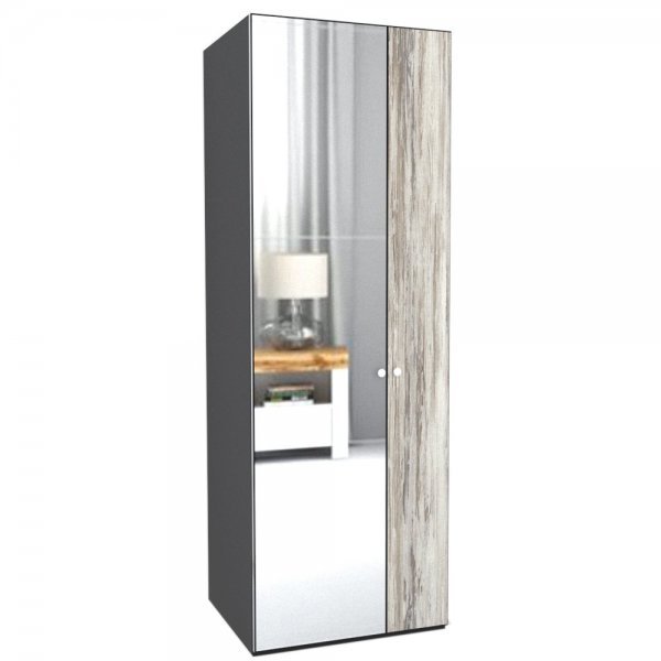 DULAP LEX 75-218-66 B GRI/DECOR K084/OGLINDA